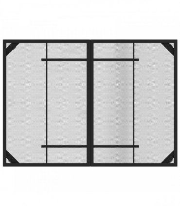 vidaXL Outdoor Furniture Set 5 pcs Anthracite Iron and Steel