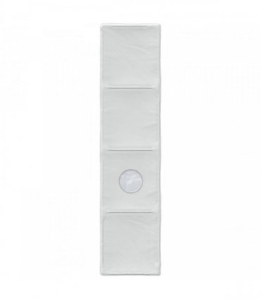 vidaXL Bed with Tunnel 3 pcs White Engineered Wood
