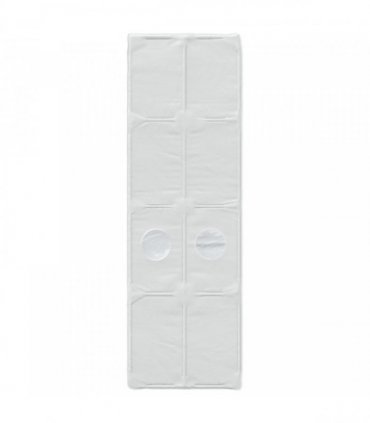 vidaXL Bed with Tunnel 3 pcs White Engineered Wood