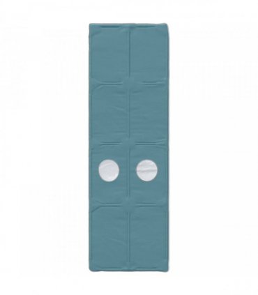 vidaXL Bed with Tunnel 3 pcs Sonoma Oak and Light Blue Engineered Wood