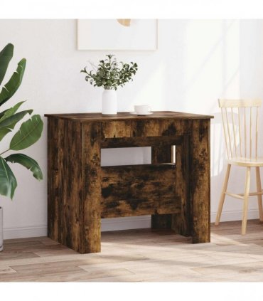 vidaXL Dinning Table 180 x 85 x 75 cm Engineered Wood Smoked Oak