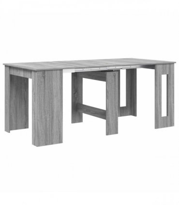 vidaXL Dinning Table 180 x 85 x 75 cm Engineered Wood Grey Sonoma