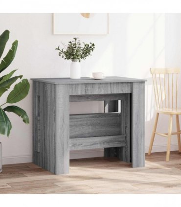 vidaXL Dinning Table 180 x 85 x 75 cm Engineered Wood Grey Sonoma