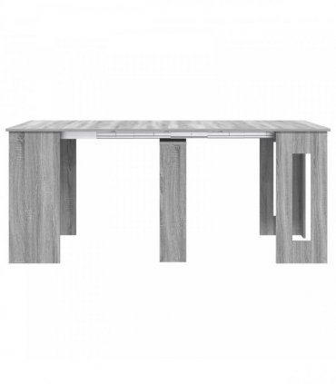 vidaXL Dinning Table 180 x 85 x 75 cm Engineered Wood Grey Sonoma