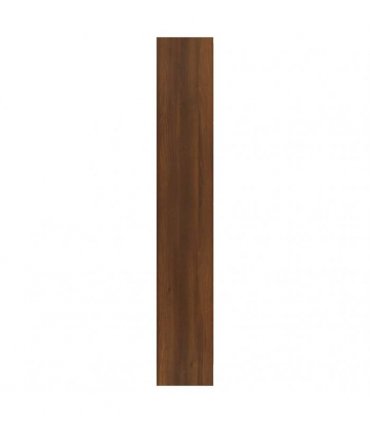 vidaXL Shoe Cabinet Brown Oak 63x24x147 cm Engineered Wood