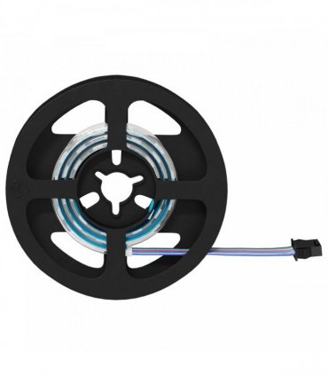 vidaXL LED Strip 12 pcs Black and Transparent Copper and Plastic