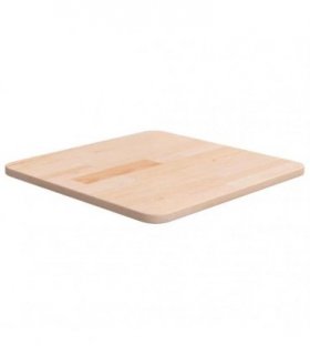 vidaXL Square Table Top 40x40x1.5 cm Untreated Solid Wood Oak