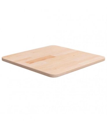 vidaXL Square Table Top 40x40x1.5 cm Untreated Solid Wood Oak