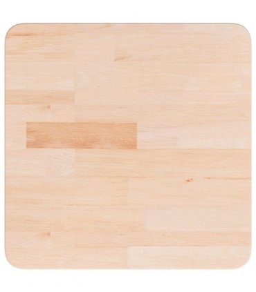 vidaXL Square Table Top 40x40x1.5 cm Untreated Solid Wood Oak