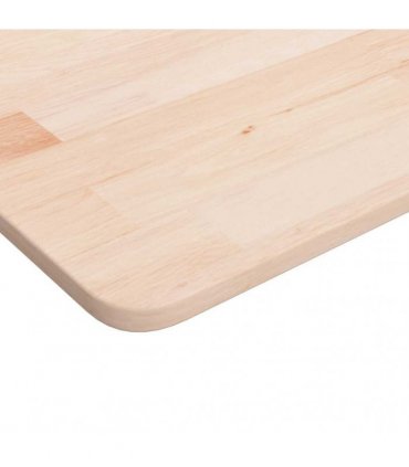 vidaXL Square Table Top 40x40x1.5 cm Untreated Solid Wood Oak