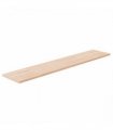 vidaXL Shelf Board 100x20x1,5 cm Untreated Solid Wood Oak