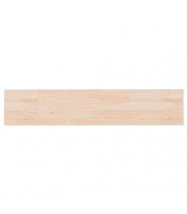 vidaXL Shelf Board 100x20x1,5 cm Untreated Solid Wood Oak