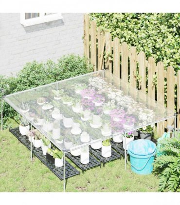 vidaXL Plant Cover 2 x 2 m PE Translucent