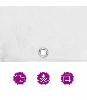 vidaXL Plant Cover 4 x 8 m PVC Transparent