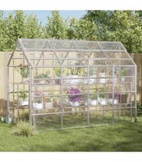 vidaXL Plant Cover 3.5 x 5 m PVC Transparent