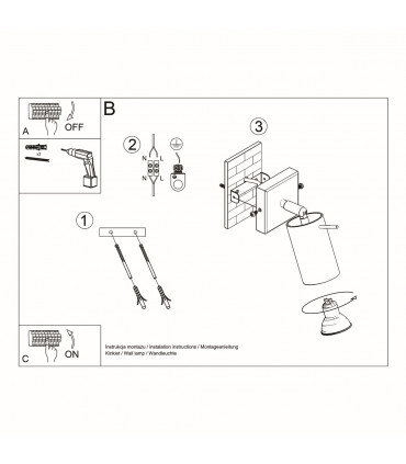 Ceiling lamp steel Ring modern Design GU10 40W chrome steel 12x16x16 cm