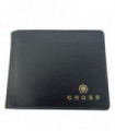 Cross Luxury Hunts Overflap Coin Leather Wallet - Black