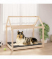 Solid Pine Wood Dog Bed