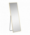 Full Length Mirror Dressing Mirror Wall-Mounted Entryway Gold Frame