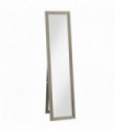 Full Length Mirror Grey MDF 37L x 3.8W x 157H cm Wall or Leaner Stand Mirror