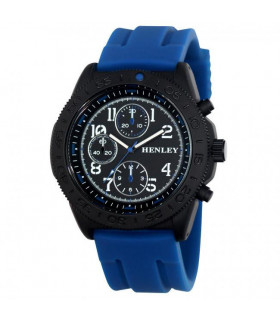 Watch Silicone Strap Black Large Stylish Dial Mini Eye Dials Soft Silicone Strap