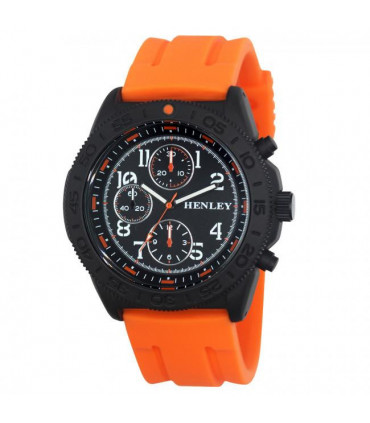 Watch Silicone Strap Black Sports Satin Dial Mini Eye Silicone Strap Black