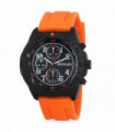 Watch Silicone Strap Black Sports Satin Dial Mini Eye Silicone Strap Black