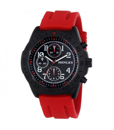 Watch Black Large Silicone Strap H02218.10 - Distinctive Satin Black Sports
