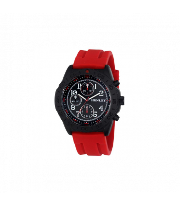 Watch Black Large Silicone Strap H02218.10 - Distinctive Satin Black Sports