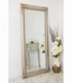 Caspian Vintage Silver Elegant Antique Design Full Length Mirror 178 x 87 CM