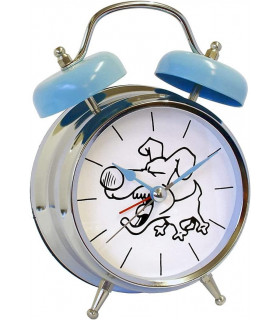 Alarm Clock GTP Unisex Dog Barking Sounding Voice Double Bell Quartz